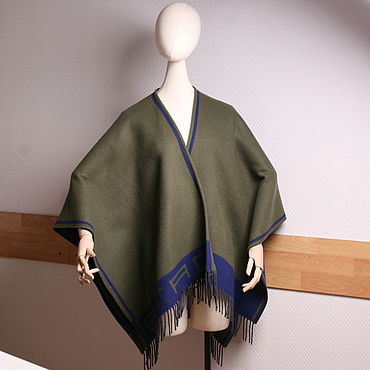 Одежда ручной работы. Ярмарка Мастеров - ручная работа Кейп в стиле Etro Ar-N239. Handmade.