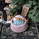 5,5 mm cedar wood knitting hook. K197, Crochet Hooks, Novokuznetsk,  Фото №1