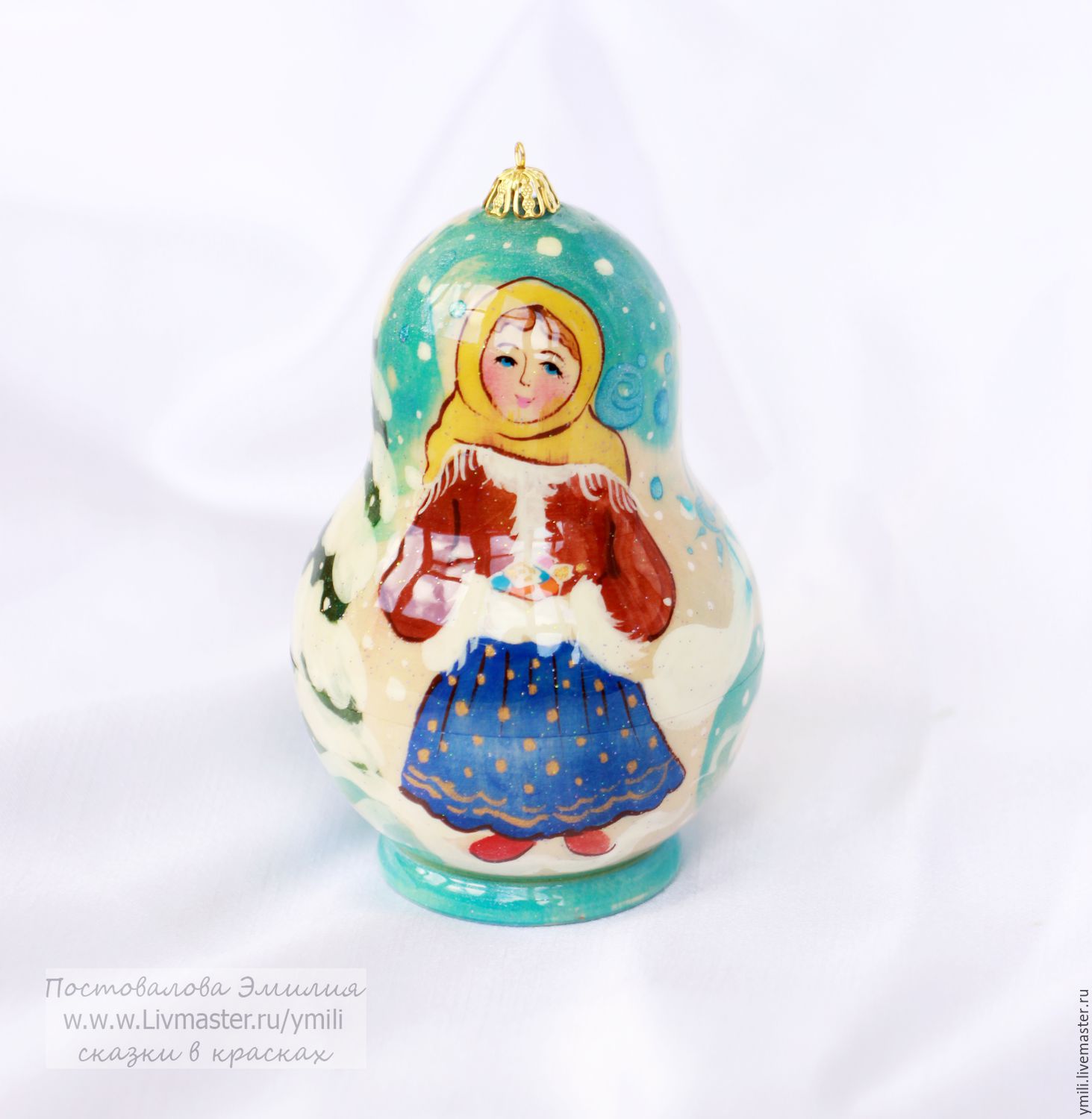 Роспись игрушки-матрешка Роспись игрушки-матрешка