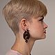 Этнические Серьги из дерева "Дракон" (W18). Серьги классические. Ivan (tribalstyles). Ярмарка Мастеров.  Фото №4