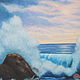 Order "Sound of the sea" Sea landscape oil Painting. Kind paintings by Irina Belozerova. Livemaster. . Pictures Фото №3