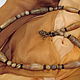 Beads made of stones (jasper, agate) 'Vintage'. Necklace. Magic box. My Livemaster. Фото №4