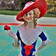 Винтаж: Aнтикварная куклa half doll половинка Dame au chapeau фарфор Германия. Куклы винтажные. Антиквариат и винтаж из Франции. Интернет-магазин Ярмарка Мастеров.  Фото №2