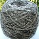 Yarn 'Gray wolf 3' made of wolf wool. Yarn. Livedogsnitka (MasterPr). My Livemaster. Фото №4