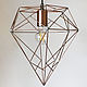 Order Light copper 'Drop' lamp in loft style. tiffanarium (Tiffanarium). Livemaster. . Ceiling and pendant lights Фото №3