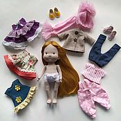 Куклы и игрушки handmade. Livemaster - original item Dolls and dolls: Doll with clothes set. Handmade.