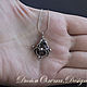 Silver pendant 'Viscountess' with rauchtopaz. Pendants. DumeOlechka.Design.Jewelry. Online shopping on My Livemaster.  Фото №2