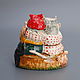 The statuette of Baba Yaga and the Devil. Figurine. Mila. My Livemaster. Фото №6
