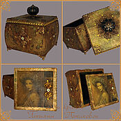 Для дома и интерьера handmade. Livemaster - original item The box "Gold of the East". Handmade.