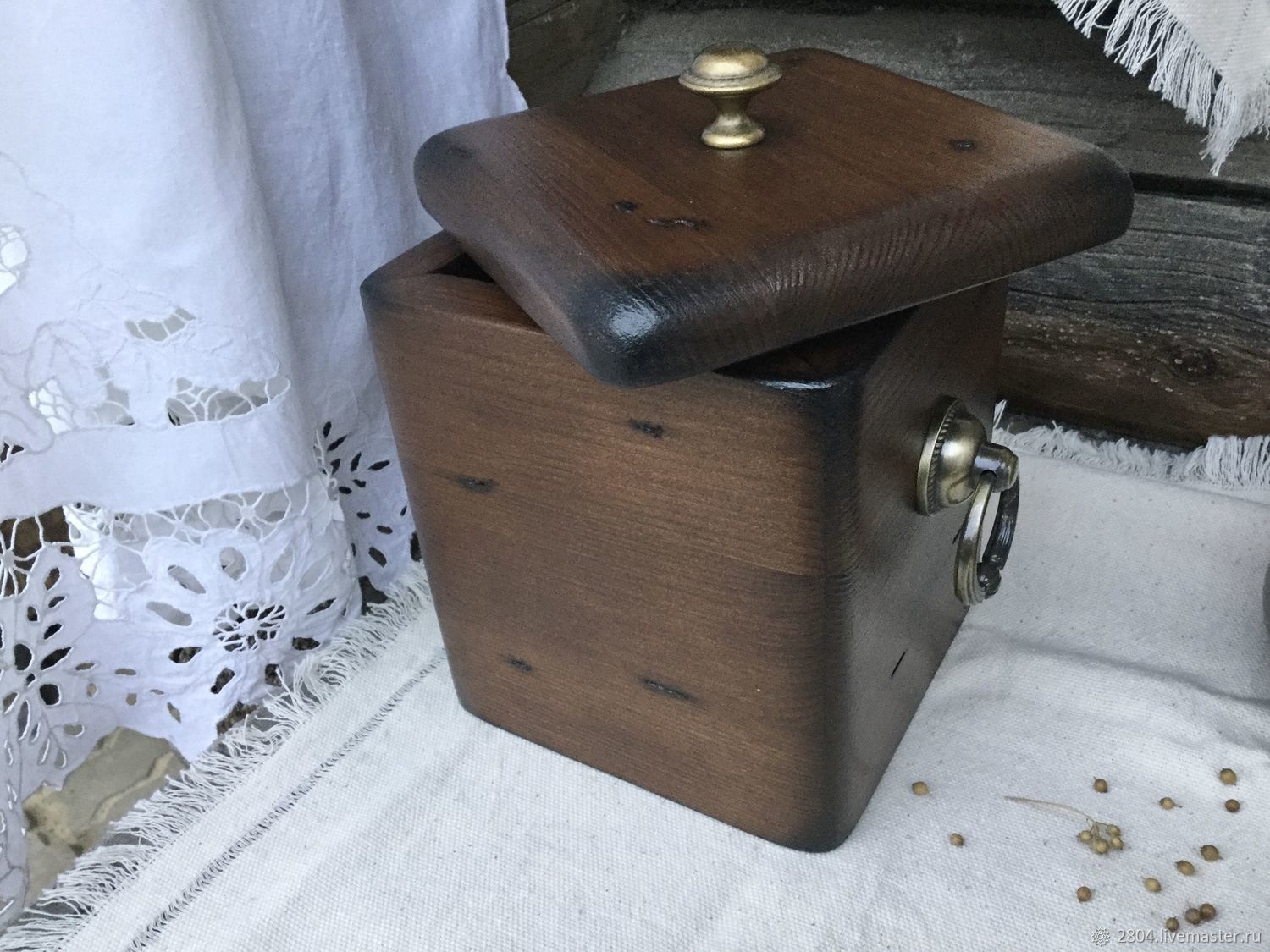 Короб с крышкой для кухни на заказ в интернет-магазине Ярмарка Мастеров ...