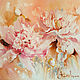 Order Master class: writing peonies with oil. Annet Loginova. Livemaster. . Pictures Фото №3