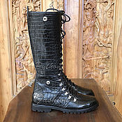 Обувь ручной работы handmade. Livemaster - original item TIMBERLONG crocodile boots. Handmade.