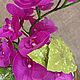 Заказать Орхидея в вазе шар. Flowers16kzn-. Ярмарка Мастеров. . Композиции Фото №3