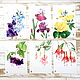 A set of postcards Flowers 15 pcs. Cards. otkritkiwow. Online shopping on My Livemaster.  Фото №2