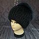 Fur hat made of natural fur'Medusa'. ( Premium). Caps. kupimeh. Online shopping on My Livemaster.  Фото №2