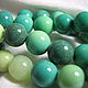 Smooth chrysoprase bead ball 10 mm ball, Beads1, Dolgoprudny,  Фото №1