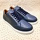 Order Sneakers made of genuine python leather and genuine calfskin. SHOES&BAGS. Livemaster. . Training shoes Фото №3