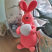 Куклы и игрушки handmade. Livemaster - original item Amigurumi dolls and toys: The Easter Bunny. Handmade.