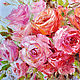 Order  A bouquet of roses. Oil. Artist Mariya Kozlova. Livemaster. . Pictures Фото №3