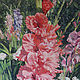 Gladiolus. Oil on canvas. 90h50 cm. Pictures. The artworks of Aleksandr Pirogov. Online shopping on My Livemaster.  Фото №2