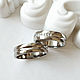Paired wedding rings with stones male and female silver (OB46). Engagement rings. anna-epifanova. My Livemaster. Фото №6
