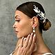 Заказать Серьги Fly. MJ Bride Свадебные украшения. Ярмарка Мастеров. . Серьги классические Фото №3