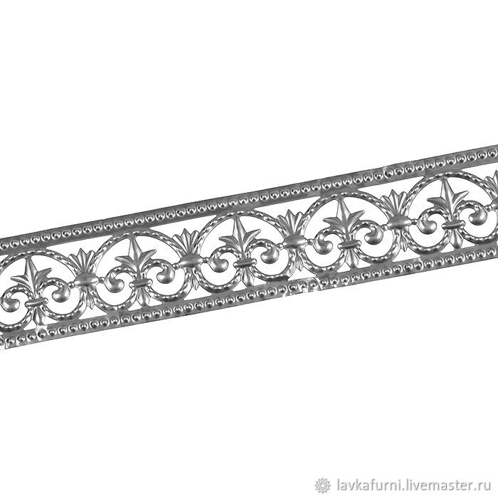 Декоративная металлическая лента для мебели