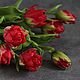 Красные тюльпаны. Композиции. Елена Щеглова (art-flowers). Ярмарка Мастеров.  Фото №5