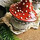 Свеча ручной работы Мухомор. Свечи. Уютная Сова. Ярмарка Мастеров.  Фото №14