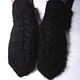 Men's knitted mittens Antracite shine. Mittens. Warm Yarn. Online shopping on My Livemaster.  Фото №2