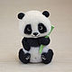 Felt toy: Panda