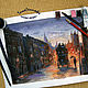 Paintings: London cityscape watercolor pastel NIGHT STAGECOACH. Pictures. pictures & decor of TanyaSeptember. Online shopping on My Livemaster.  Фото №2