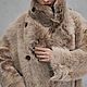 Дубленка двусторонняя мех тоскана oliva madam. Дубленки. YANA KRAFT BRAND. Ярмарка Мастеров.  Фото №11