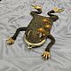 Knitted Frog bag made of beads. Clasp Bag. AirinBeads. My Livemaster. Фото №5