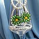 Order Earrings green flowers. Jewelry Elena. Livemaster. . Earrings Фото №3
