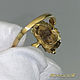 Ring 'Opal- natural Reef' gold 585, opal. Rings. MaksimJewelryStudio. My Livemaster. Фото №5