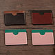 Cardholders of genuine leather. Cardholder. KulikovCraft. Ярмарка Мастеров.  Фото №5