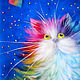 Picture from the wool of the cat-rainbow, Pictures, Engels,  Фото №1
