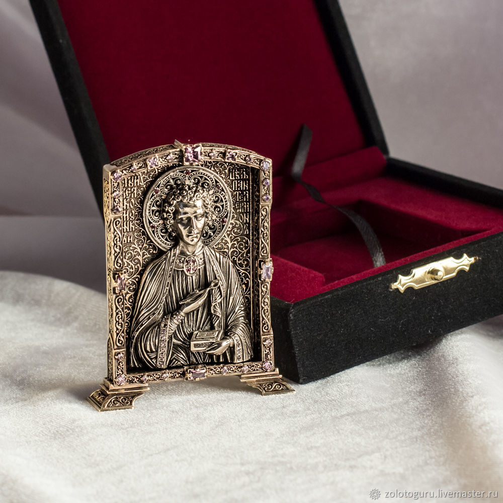 Icon "Saint Pantaleon" (medium), Icons, Kostroma,  Фото №1