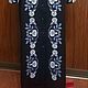 Vestido bordado de mujer 'Rosas Blancas' ZHP1-291. Dresses. babushkin-komod. Ярмарка Мастеров.  Фото №4