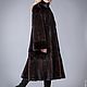 Mink fur coat 'a-Line'. Mink coat. Fur Coats. Muar Furs. Online shopping on My Livemaster.  Фото №2
