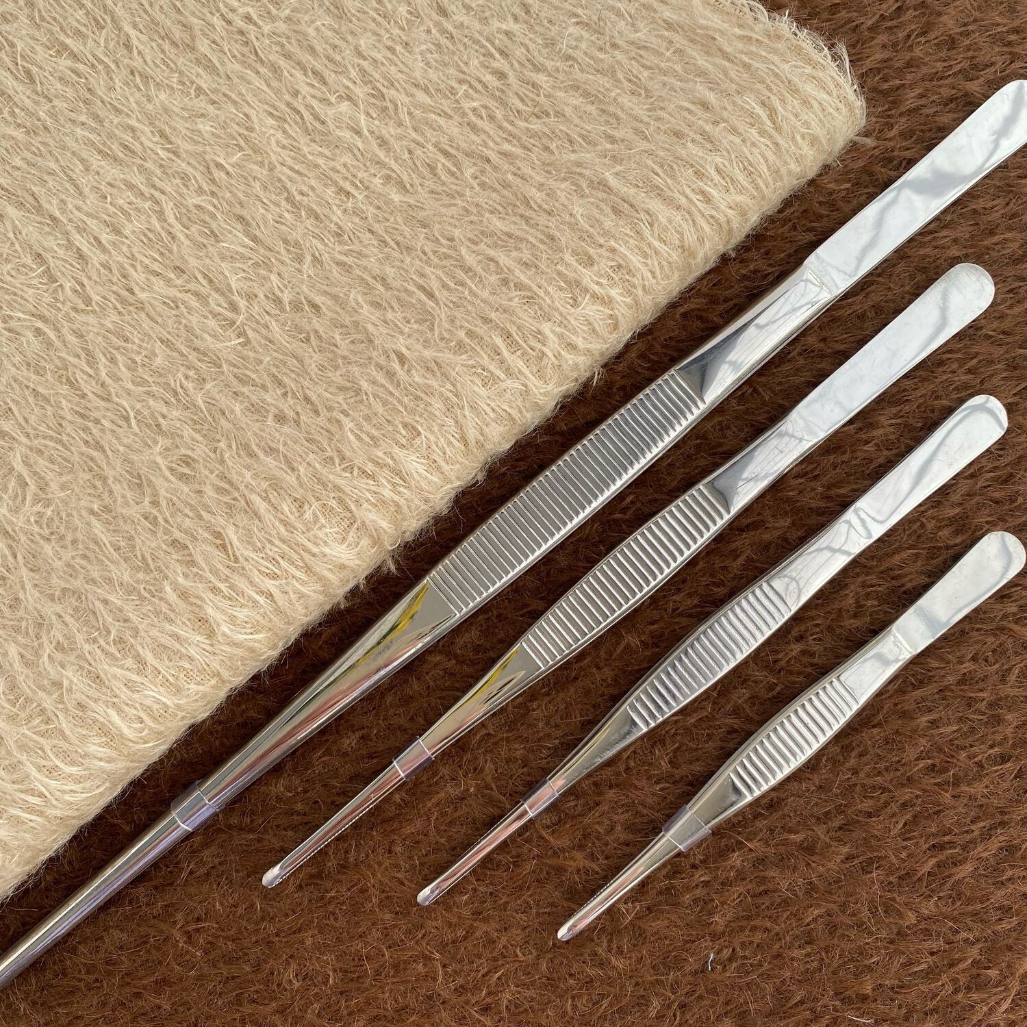 Пинцет 20см, 30см медицинская сталь купить в интернет-магазине Ярмарка ...