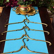 Винтаж handmade. Livemaster - original item Vintage, brass (bronze) hangers for clothes.. Handmade.