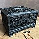 Collects Openwork Box GILEV 1958 Сast iron, Vintage interior, Moscow,  Фото №1