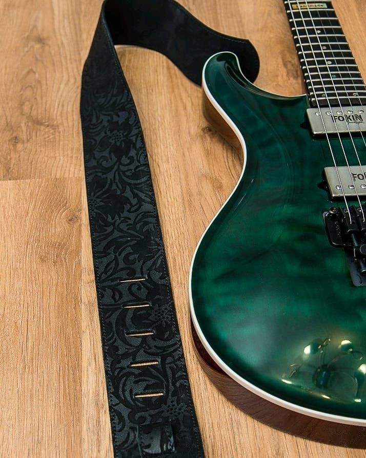 leather acoustic guitar gig bolsa