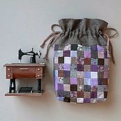 Сувениры и подарки handmade. Livemaster - original item Patchwork gift bag. Handmade.