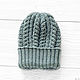 Order Knitted set: Snood and hat ' Chloe'. marishino. Livemaster. . Headwear Sets Фото №3