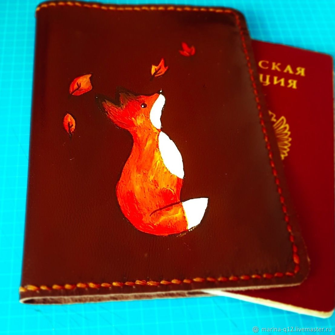 Рисунок на обложку паспорта