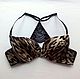 Leopard print bra cups with the effect push-up, Bras, St. Petersburg,  Фото №1