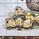 Order Kitchen Apron Tiles and Tiles: Hen with chickens. ArtFlera (artflera). Livemaster. . Tile Фото №3
